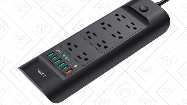 Aukey Power Strip | $29 | Amazon | Promo code AUKEYA13